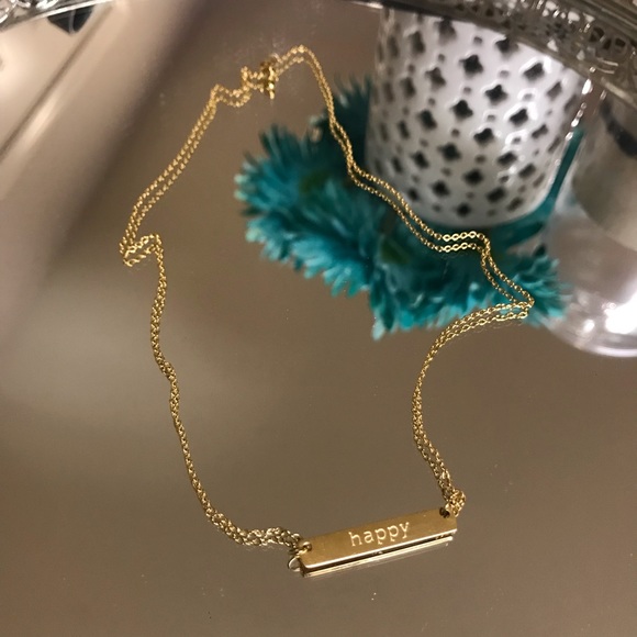 ⚜️HAPPY⚜️ NECKLACE - Picture 1 of 5